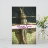 Papeterie Toujours Aimer Inspirational Rabbit Art Design d'i (Debout devant)