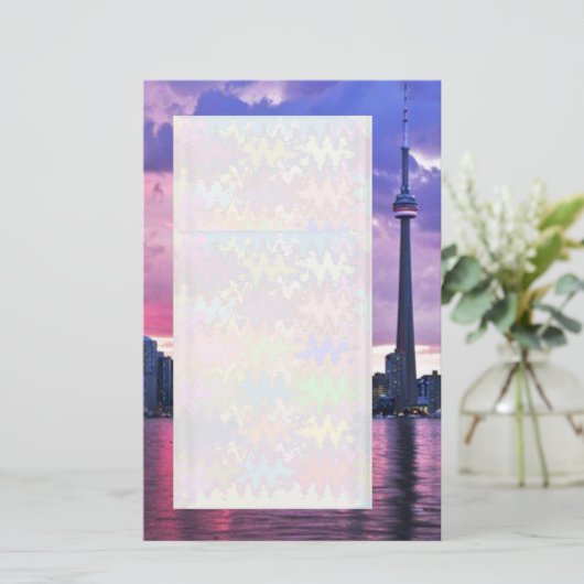 Papeterie Tour CN : Vue de Centre Island Toronto (Debout devant)