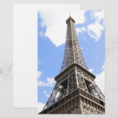 Papeterie Tour Eiffel (Devant / Derrière)