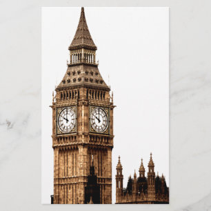 Papeterie Tour Sepia Big Ben
