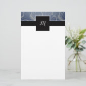 Papeterie Tourbillons de monogramme (Debout devant)