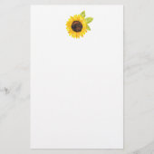 Papeterie Tournesol Peint À La Main (Devant)