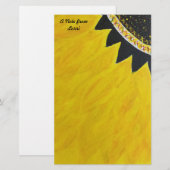 Papeterie Tournesol solaire stationnaire (Devant / Derrière)