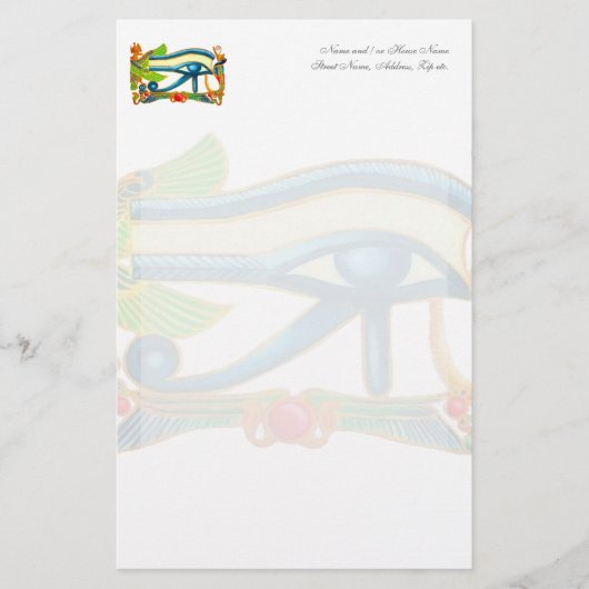 Papeterie Tous Voyant L'Oeil De Horus (Devant)