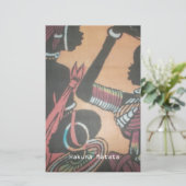 Papeterie Tradition et culture Masaï Design Motif d'art (Debout devant)