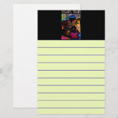 Papeterie Train à vapeur (Devant / Derrière)