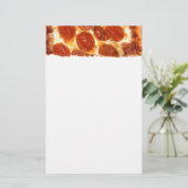 Papeterie Tranche de pizza au pepperoni classique de Slipper (Debout devant)