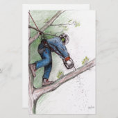 Papeterie Tree Surgeon Arborist (Devant / Derrière)