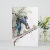 Papeterie Tree Surgeon Arborist (Debout devant)