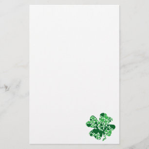 Papeterie Trèfle de shamrock du jour de St Patrick