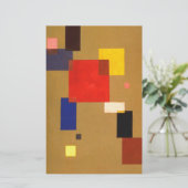 Papeterie Treize rectangles de Kandinsky Peinture abstraite (Debout devant)