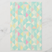 Papeterie Triangles motif (Devant)
