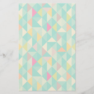 Papeterie Triangles pattern