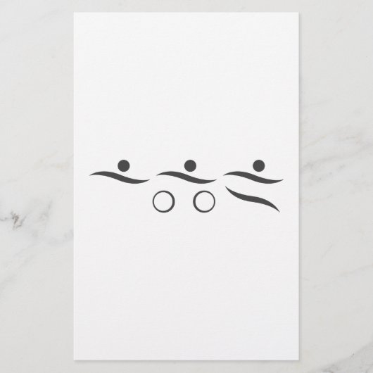 Papeterie Triathlon unique (Devant)