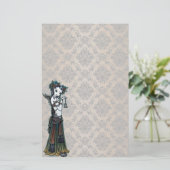 Papeterie tribale d'art de danseur de fusion de (Debout devant)