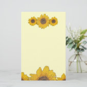 Papeterie trio de tournesol (Debout devant)