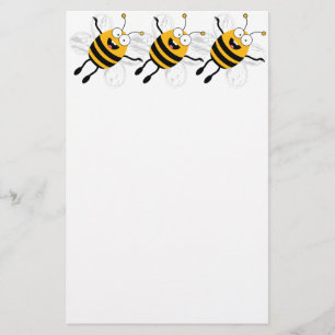 Papeterie Trois abeilles caricaturales