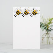Papeterie Trois abeilles caricaturales (Debout devant)