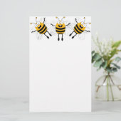 Papeterie Trois abeilles caricaturales (Debout devant)