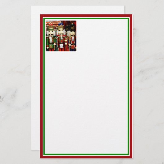 Papeterie Trois Craqueurs Sages - Soldats Casse-Noix (Devant / Derrière)