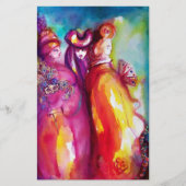 Papeterie TROISIÈME MASQUE, Boule de mascarade vénitienne (Devant)