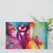 Papeterie TROISIÈME MASQUE, Vénétie Masquerade Ball papeteri (Debout devant)