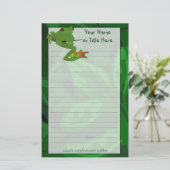 Papeterie tropicale de grenouille (Debout devant)