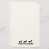 Papeterie Trot Canter (Devant / Derrière)