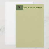 Papeterie Trou du terrain de golf (Devant / Derrière)