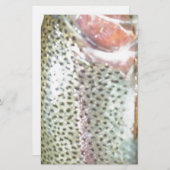 Papeterie Truite arc-en-ciel (Devant / Derrière)