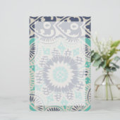 Papeterie Tuile Batik III (Debout devant)