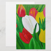 Papeterie Tulipes 2a (Devant / Derrière)