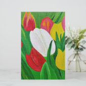 Papeterie Tulipes 2a (Debout devant)