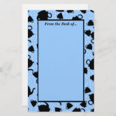 Papeterie Tumbling Tea Party (Devant / Derrière)