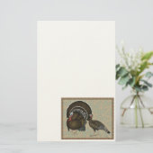 Papeterie Turkeys Standard Bronze Portrait (Debout devant)
