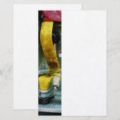 Papeterie Tuyau d'incendie jaune (Devant / Derrière)