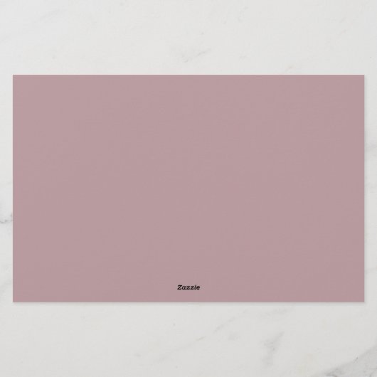 Papeterie Typographie minimale Décontracté Script Pastel Ros (Dos)