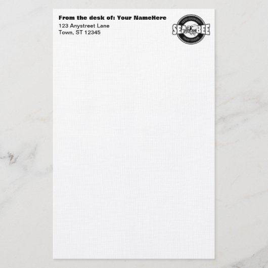 Papeterie U.S. Bataillon de construction de marine (Devant)