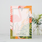 Papeterie UA Flamant rose Jungle II (Debout devant)