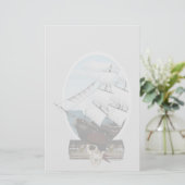 Papeterie Un bateau pirate (Debout devant)