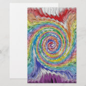 Papeterie Un éclat coloré (Devant / Derrière)