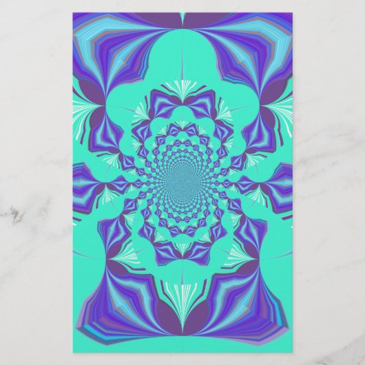 Papeterie Un mélange de kaléidoscope et d'art mandala ! (Devant)