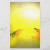 Papeterie Une étoile est née - Art numérique de science-fict (Devant)