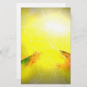 Papeterie Une étoile est née - Art numérique de science-fict (Devant / Derrière)