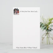 Papeterie Une note de votre Avon Lady à l'arrêt (Debout devant)