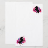 Papeterie Unicorne (Devant / Derrière)