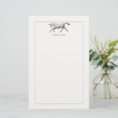 Papeterie Unicorne d'argent (Debout devant)