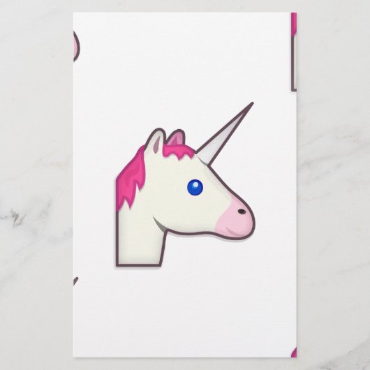 Papeterie unicorne emoji (Devant)