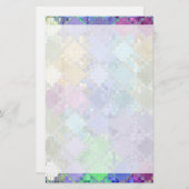 Papeterie Unique lumineux et personnalisable colorés (Devant / Derrière)