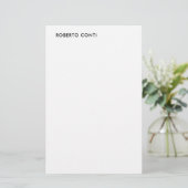 Papeterie Unique minimaliste moderne (Debout devant)